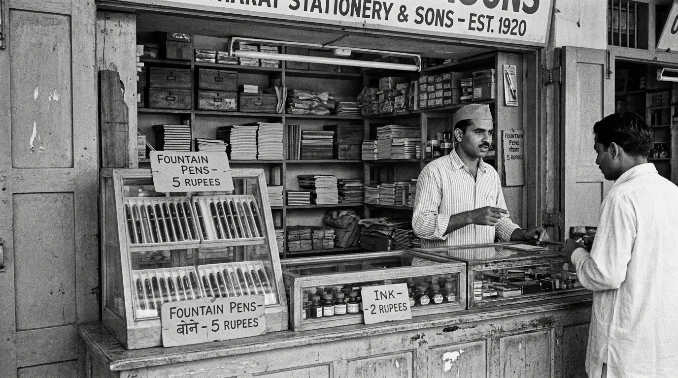 Likhit Pens heritage — the original 1957 pen shop